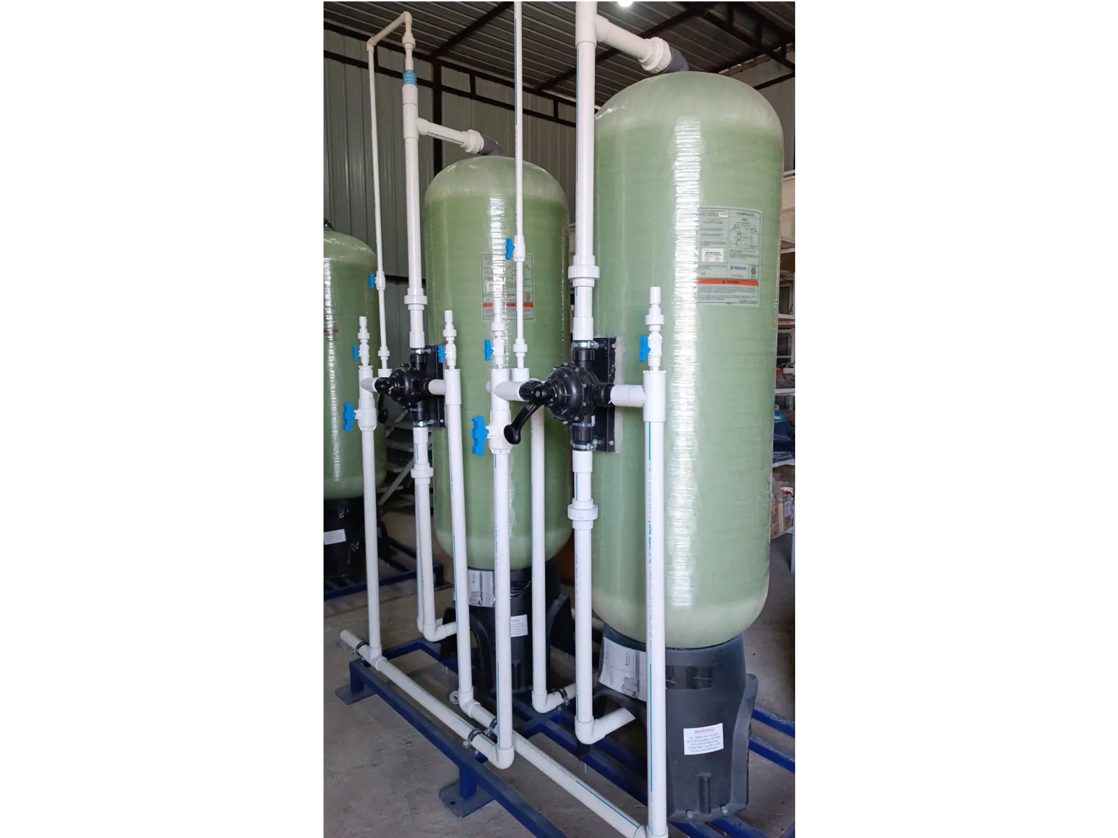 Industrial / WTP Water Softener Systems / Ion Exchange Systems