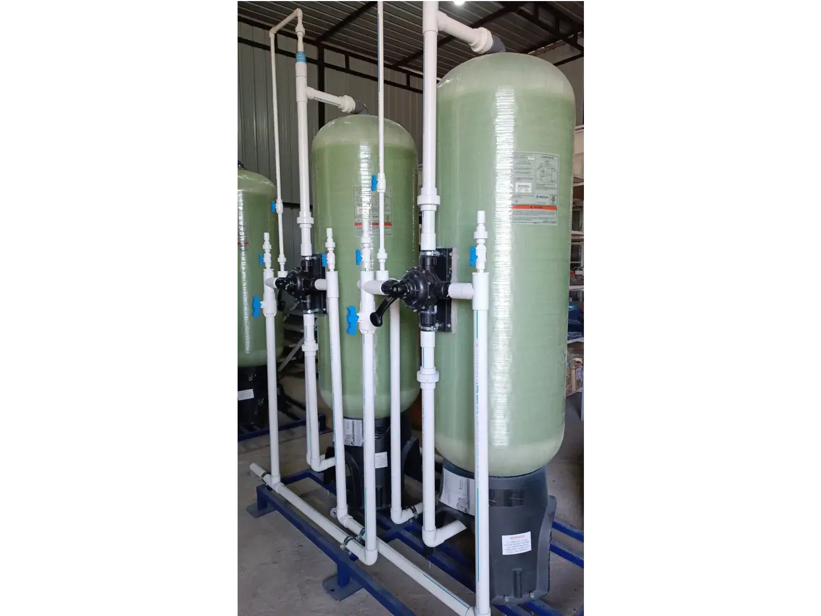 Industrial / WTP Water Softener Systems / Ion Exchange Systems