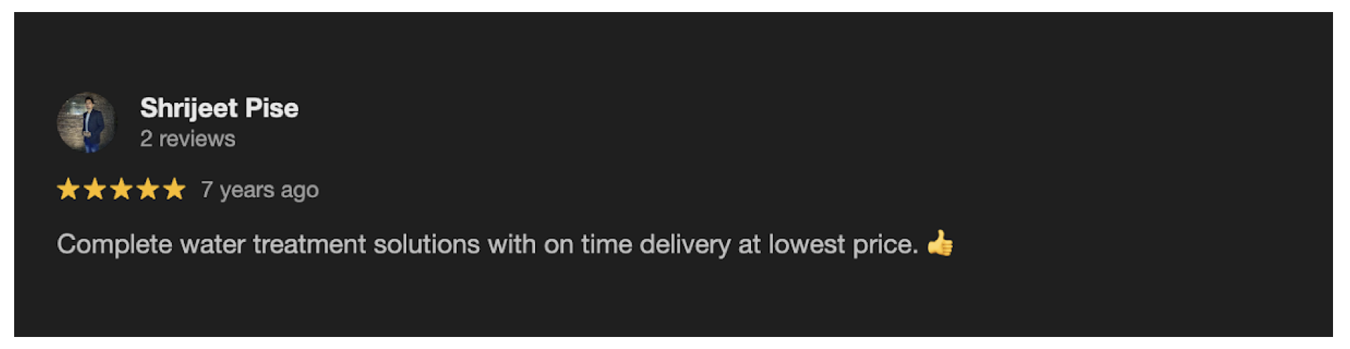 Customer Review