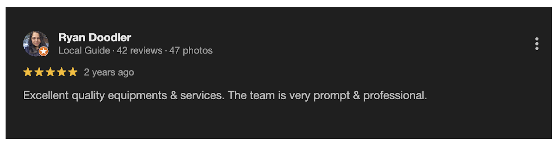 Customer Review