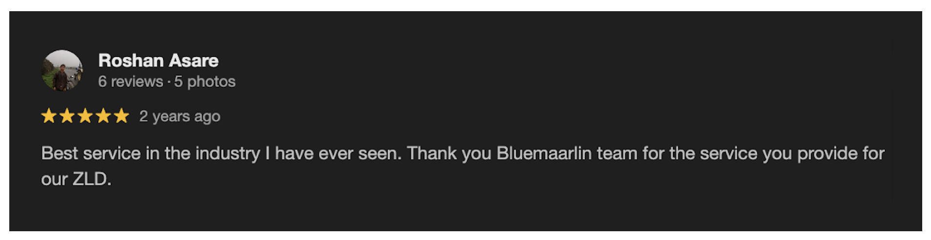 Customer Review